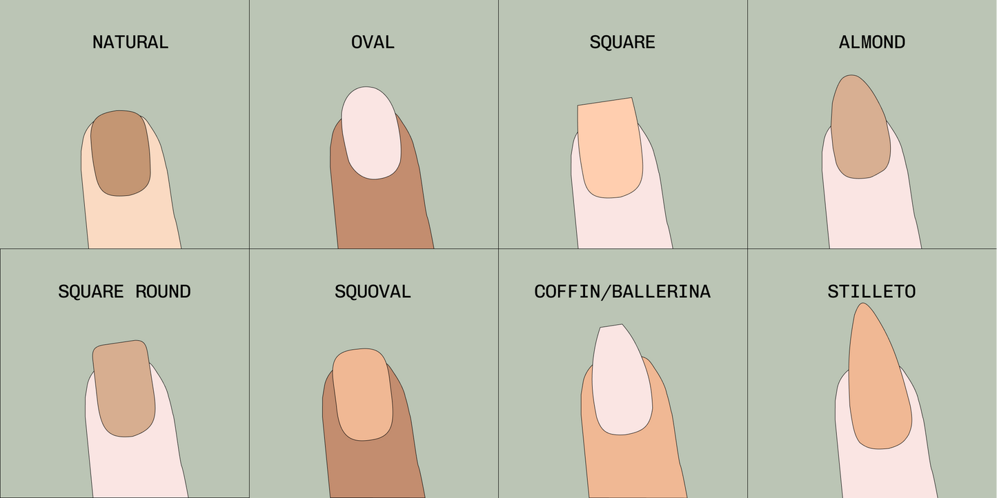 How to find the best nail shape for your hands in 2025